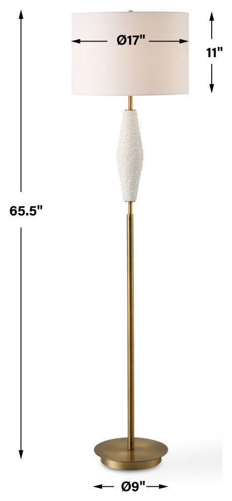 Uttermost Quite The Buzz Floor Lamp