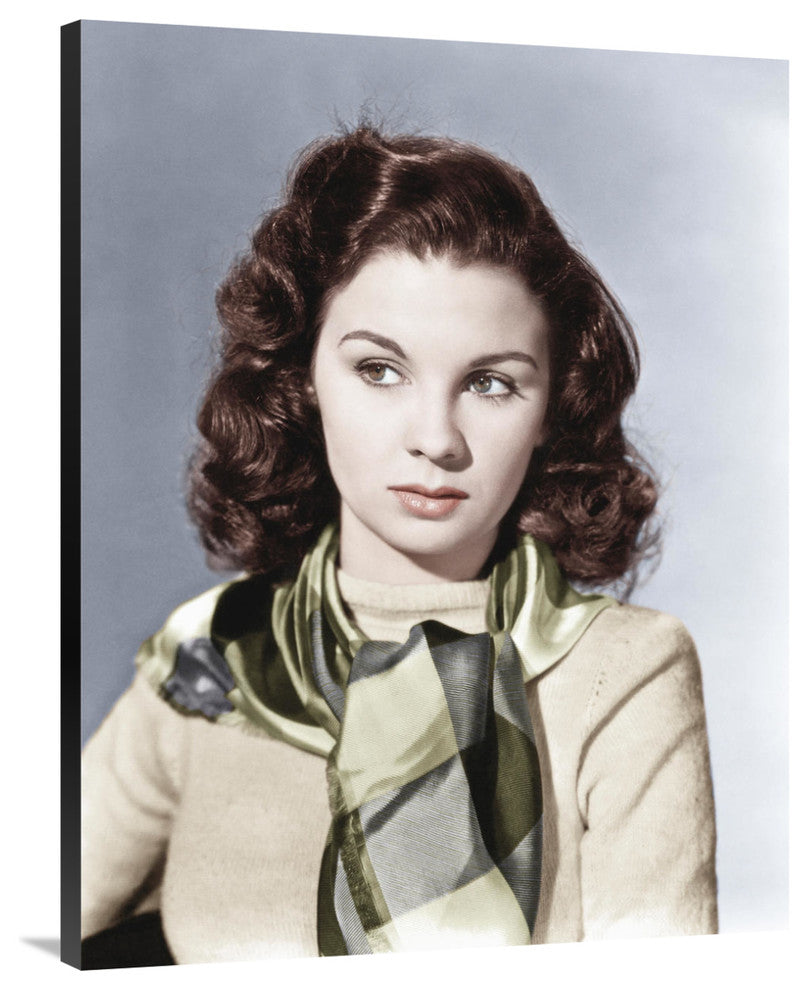 "Jean Simmons" Stretched Canvas Giclee by Hollywood Photo Archive, 32x40"