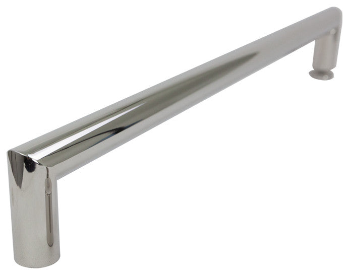 Frederick 59 in. W x 58 in. H Shower Door in Polished Chrome with Frosted Glass