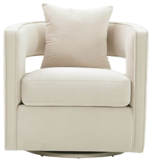 Kennedy Cream Swivel Chair