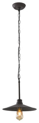 .-     Clayton 1-Lt Pendant - Dark Coffee