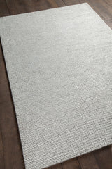 Chloe Contemporary Area Rug, Silver, 7'9"x10'6"