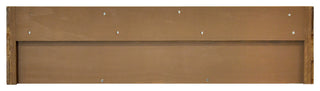 36" Chardonnay Floating Vanity with NativeStone Trough in Earth