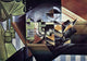 Juan Gris The Watch Wall Decal