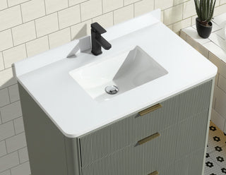 Ari Kitchen and Bath Aria 36" Freestanding Bathroom Vanity Sage