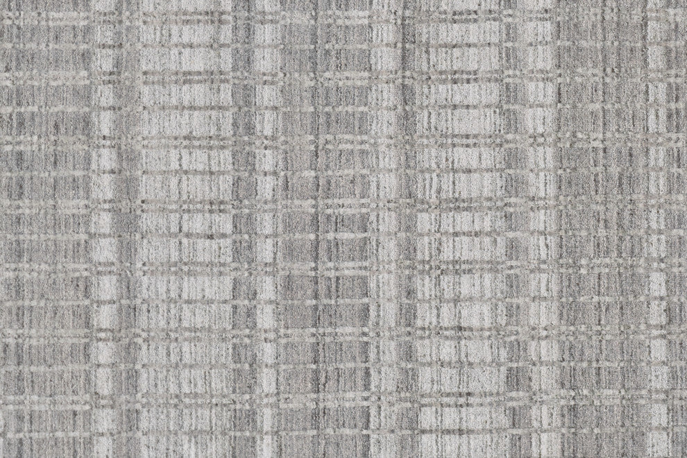 Weave & Wander Odami Rug, Gray/Silver, 3'6"x5'6"