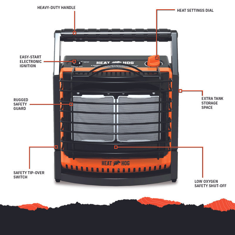 Heat Hog 18,000 BTU LP Portable Heater