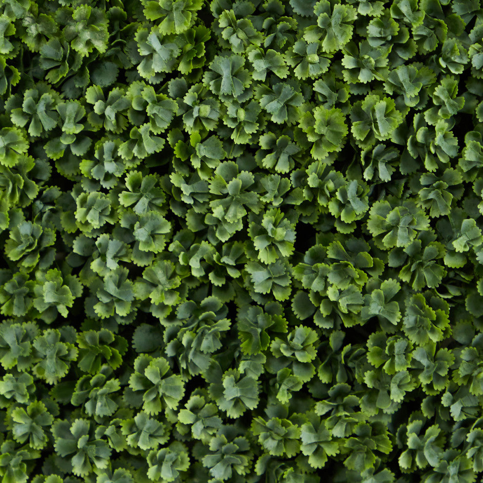 12" Succulent Artificial Wall Mat, Indoor/Outdoor, Set of 6