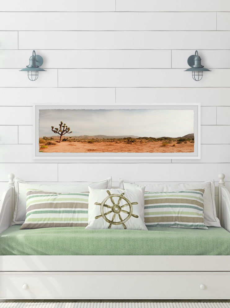 "Dreaming of the Desert" Framed Painting Print, 45x15