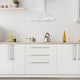 Ancona 24" 280 CFM Convertible Wall Pyramid Range Hood, White