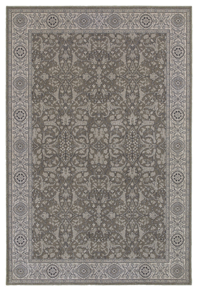 Oriental Weavers Richmond Grey/Ivory Oriental Indoor Area Rug 3'10"X5'5"