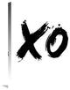 "XO Poster White" Fine Art Print