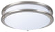 Led Double Ring Ceiling Flush, 3000K, Cri80, Ul, 20W, Lm14000