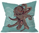 Valentina Ramos Octopus Bloom Throw Pillow, 16"x16"