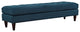 Modern Azure Empress Large Bench