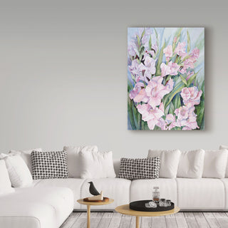 Joanne Porter 'Gladiolus' Canvas Art, 24"x18"