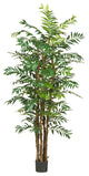 7' Bamboo Palm Silk Tree