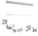 Belladonna LED Pendant, Vintage Platinum With Vintage Platinum Accent
