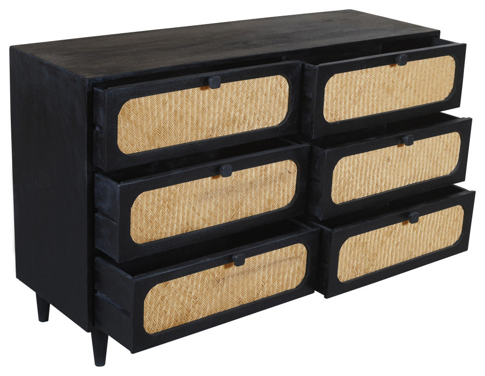 Navice 6-Drawer Dresser