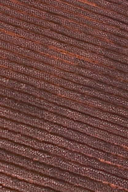 Hand Woven Brown New Zealand Wool Area Rug, 5''6"x7''10"