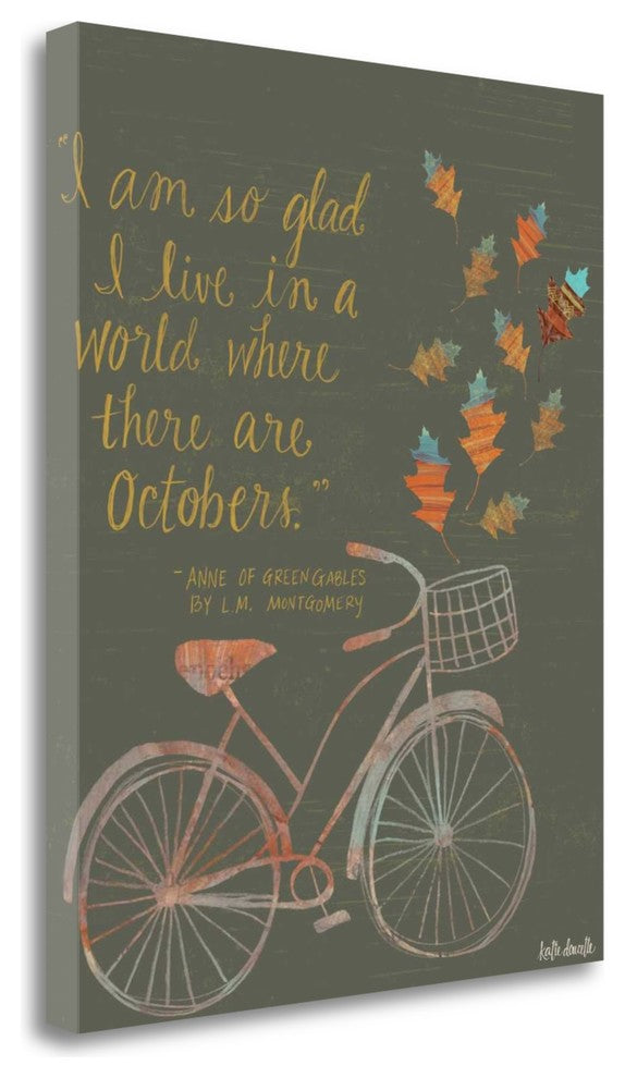 "Octobers" By Katie Doucette, Giclee Print on Gallery Wrap Canvas, Ready to Hang