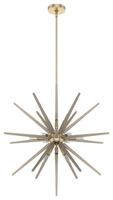 30" Jupiter Star Alturas Gold 18-Light Pendant
