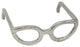Sagebrook Home Silver Glasses Sculpture