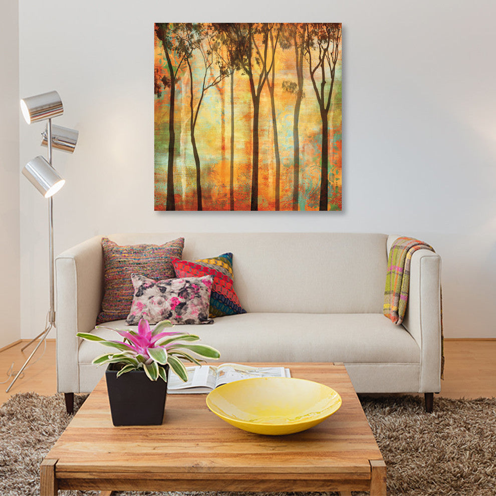 "Magical Forest I" by Chris Donovan, Canvas Print, 37"x37"