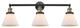 Innovations Lighting 205-Bab-S-G41 3 Light Bathroom Fixture