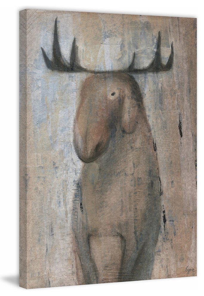 "Who Am I " Painting Print on Wrapped Canvas, 24"x36"
