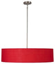 Lyell Forks 5-Light Pendant, Shade: Chili Pepper Red