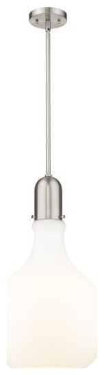 Innovations Lighting 492-1S-SN-G581-14 Amherst 1 Light 13.75" Pendant