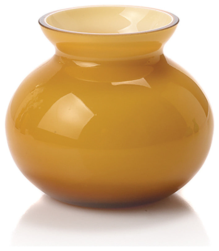 Maestro Larga Vase Set of 3, Amber