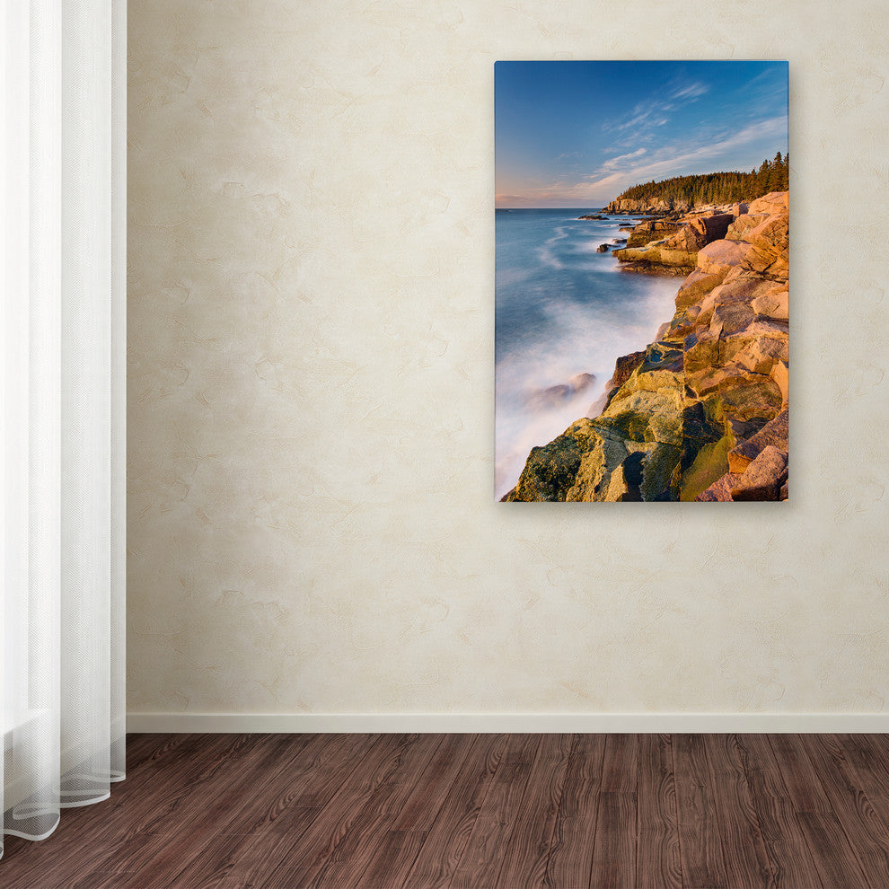 Michael Blanchette Photography 'Granite Coast' Canvas Art, 24x16