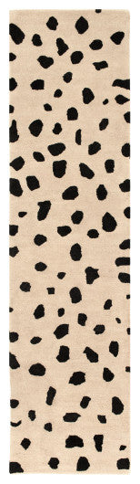 Surya Stella STLA-2443 6' Round Rug, Khaki/Black
