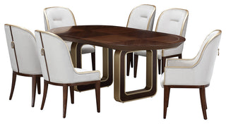 Houston Oval Dining Table, Walnut