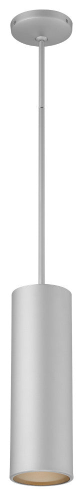 Pilson 15" Rod Pendant, Replaceable LED, Satin