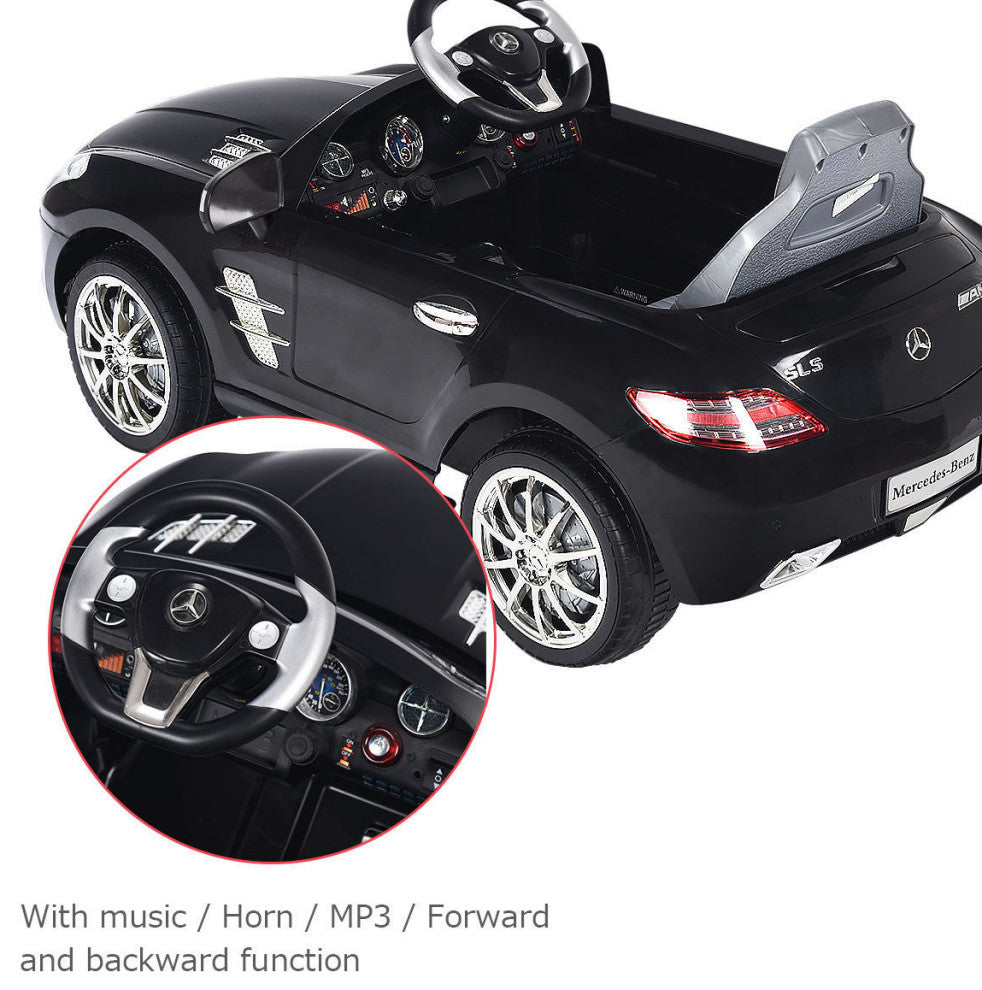 Costway MERCEDES BENZ SLS R/C MP3 KIDS RIDE ON CAR ELECTRIC BATTERY TOY