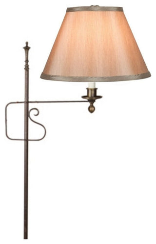 Tan Silk 10" Clip-on Lampshade Replacement