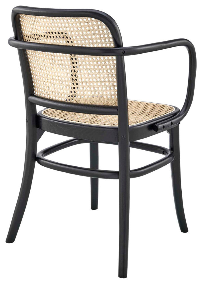 Winona Wood Dining Chair, Black