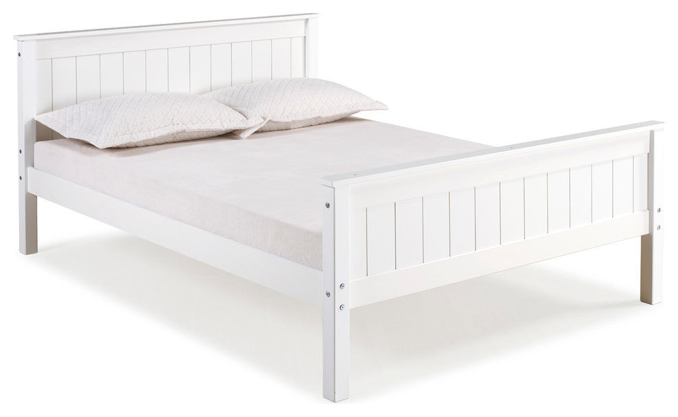 Harmony Full Bed, White