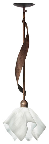 Sweetgrass Pendant Brown With Brown Highlights, White Cloud