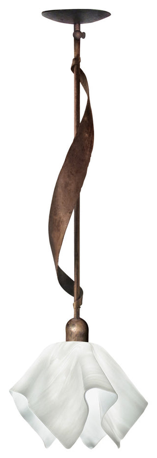 Sweetgrass Pendant Brown With Brown Highlights, White Cloud