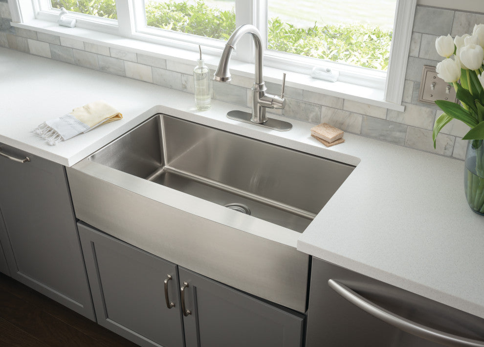 16 Gauge Stainless Steel Farmhouse Sink