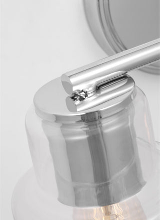 Sayward 2 Light Bath, Chrome