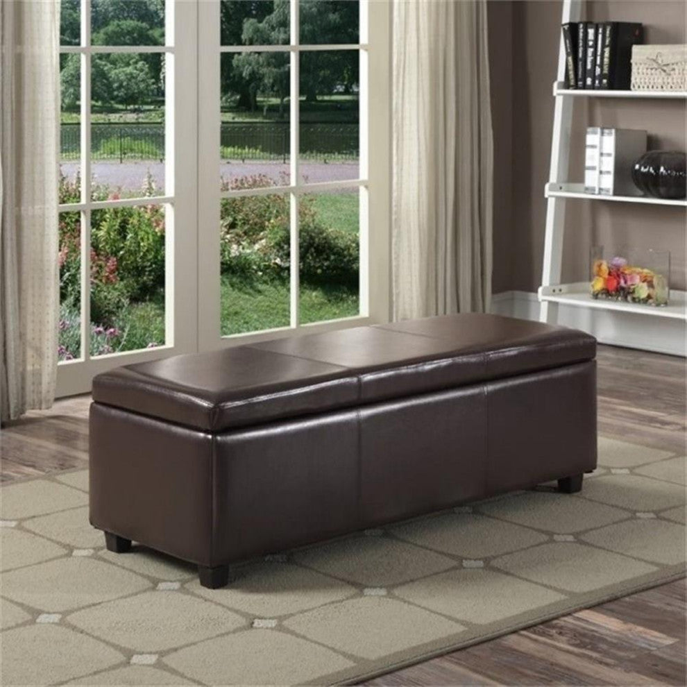 Avalon Storage Ottoman Bench