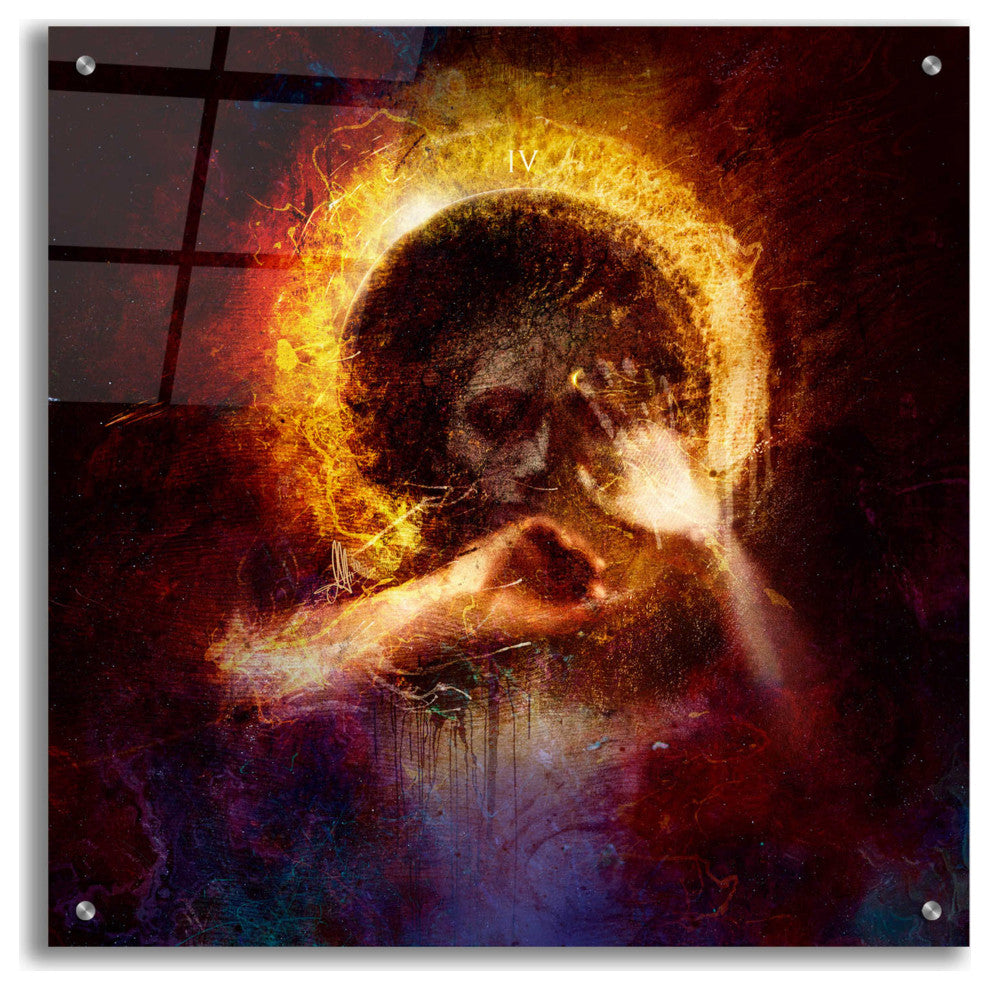 Epic Art ''Further'' by Mario Sanchez Nevado, Acrylic Glass Wall Art, 24"x24"