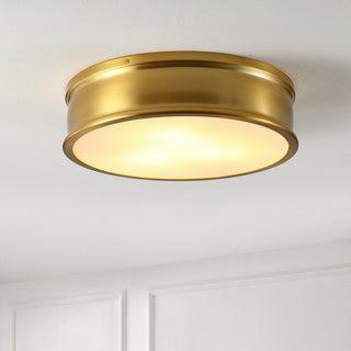 Safavieh Adria Flush Mount Brass Gold