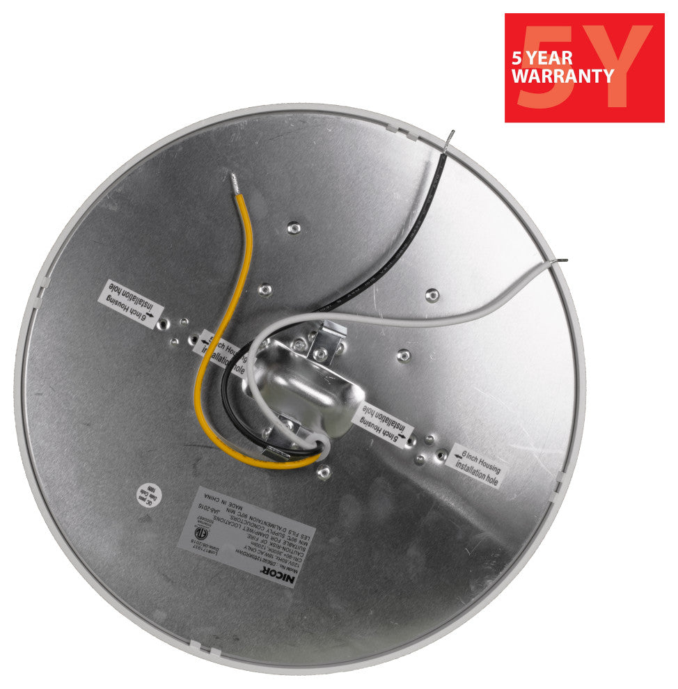DSE9 9" Edge-Lit LED Surface Mount Downlight, Round, 4000k