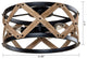 3 Light Farmhouse Ceiling Lighting Vintage Close to Ceiling Light Fixtures